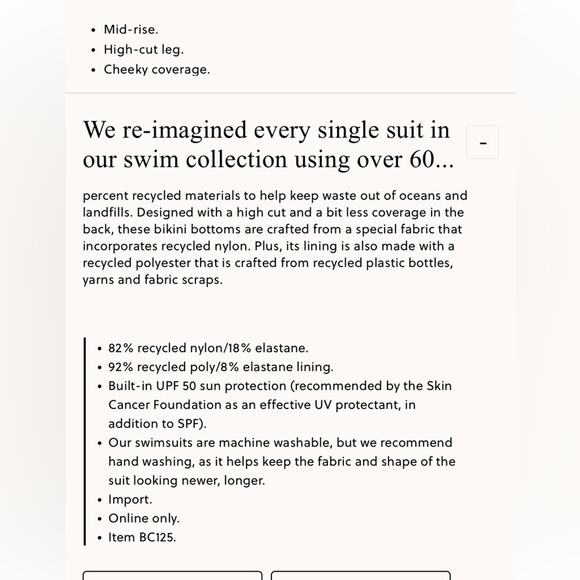 J. Crew Mid-Rise High Cut Leg Cheeky Bikini Swim Bottom Green Saffron BC125 NWT - Picture 11 of 12